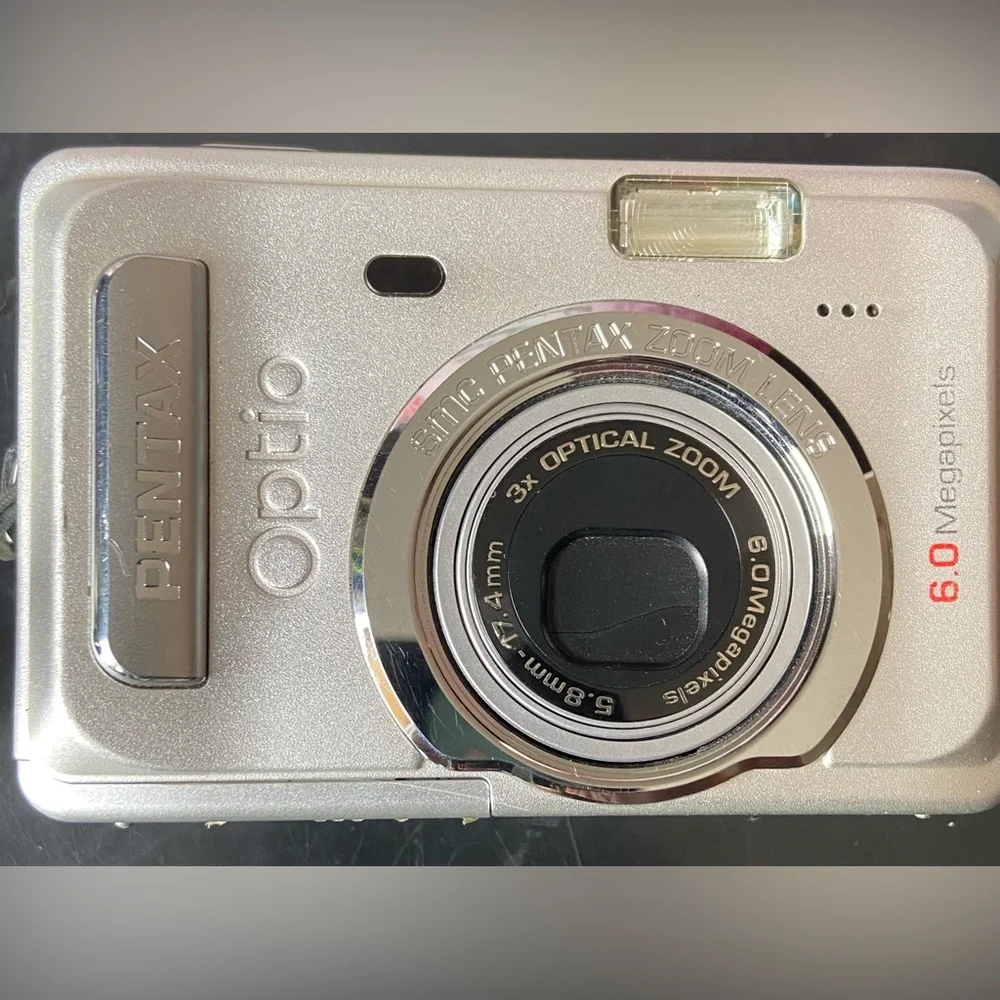 Pentax Optio S60 6MP Compact Digital Camera + Accessory